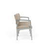 Lesro Stone (Beige)3 Seat Sofa, 64.5W24.5L32H, Linette VinylSeat, Lenox SteelSeries LS3101
